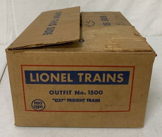 Lionel Outfit No. 1500 in box