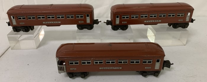 3 Lionel Pullman,Observation Cars,2642,2643
