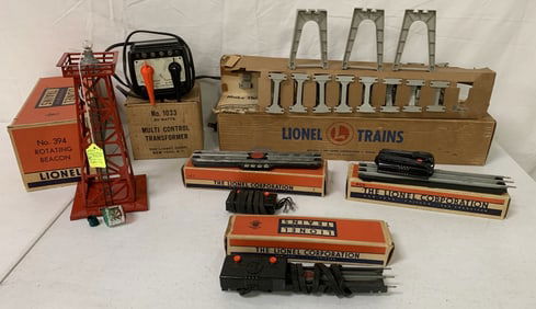 6 Lionel Trestle Set,110,Remote Controls,Beacon