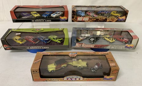 5 Hot Wheels Muscle Car Series 1 thru 5/NIB