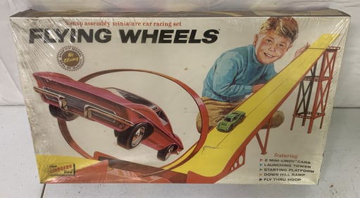 Flying Wheels Racing Set,Lindberg Line,NIB