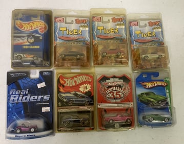 8 Hot Wheels & Tiger Wheels cars