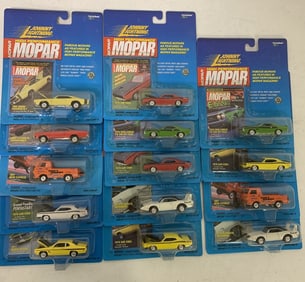 14 Johnny Lightning Mopar Cars in blister packs