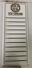Gold Seal Ice Cream menu board