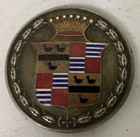 Cadillac radiator emblem