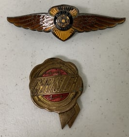 Dodge Brothers and Chrysler badging