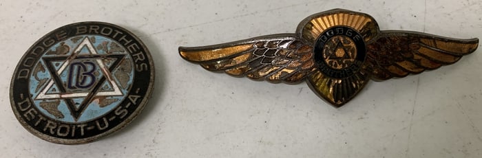 Dodge Brothers radiator emblem/bonnet badging