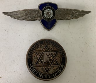 Dodge Brothers radiator emblem/bonnet badging