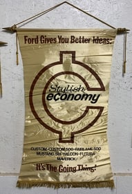 Ford Stylish Economy Hanging Cloth Banner