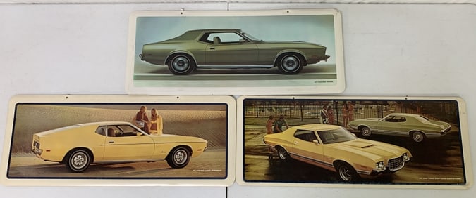 3 1972 & 1973 Chevrolet Signs