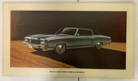 Chevrolet Monte Carlo Sport Coupe Poster
