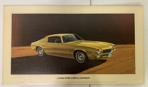 Chevrolet Camaro SportCoupe CardboardPoster