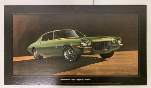 Chevrolet New Camaro?Super Hugger Poster