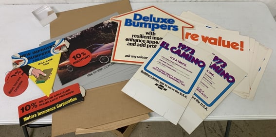 lot of various Chevrolet Advertising Pieces