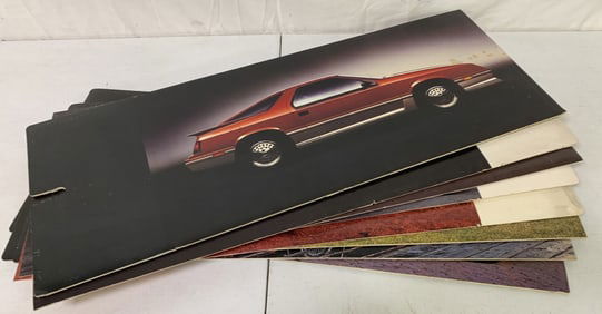 8 1984 and 1987 Dodge Cardboard Posters