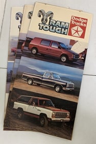 3 Dodge Ram Tough Cardboard Posters