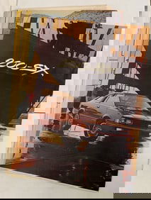3 Cardboard Posters, Nissan and Renault