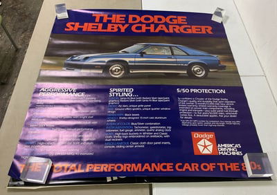 Shelby Charger Poster