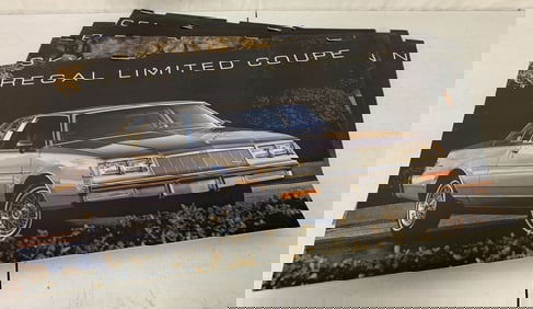 4 Buick Cardboard Signs