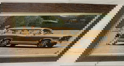 1968 Ford Country Squire Poster Cardboard