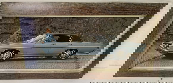 1968 Ford LTD Hardtop Poster,Frame