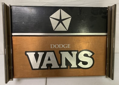 Dodge Pickups/Vans Hanging Sign,2-sided