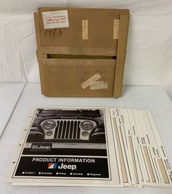 Dealer Jeep/Eagle '83 Display Material/Box
