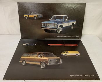 3 Chevy Pickup,Van,Trucks Poster