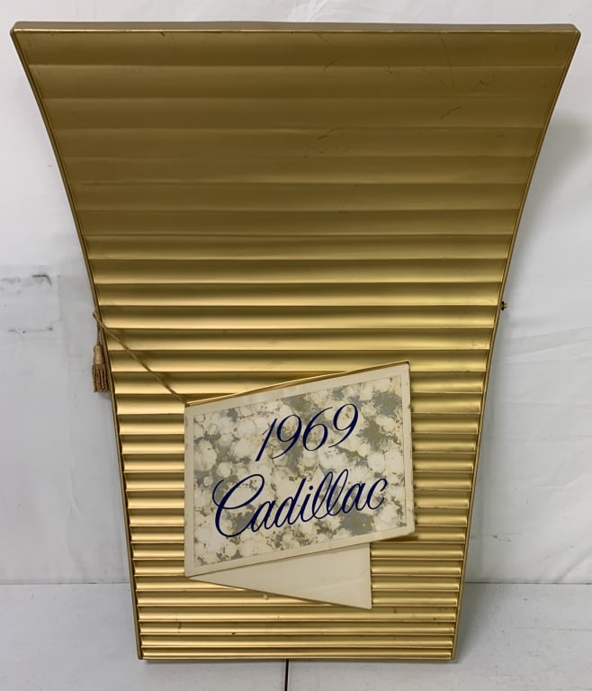 1969 Cadillac Plastic Dealer Display,Hanger (1 of 5)