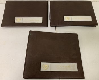 3 1980 Cadillac Int./Ext,Merchandising Binders