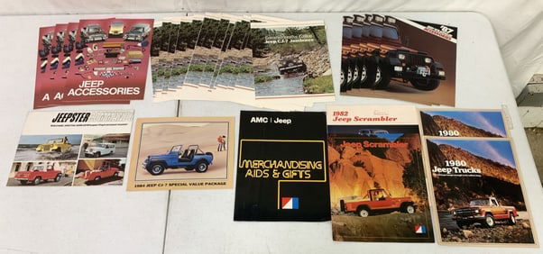 Lot AMC 1980,82,87 Jeep,Scrambler,CJ-7