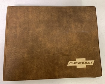 Chevrolet Sale Album 1971 in Binder
