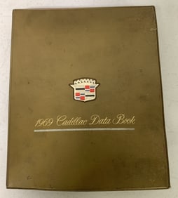 1969 Cadillac Data Book in Binder