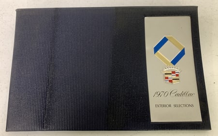 1970 Cadillac Exterior Selections in Binder