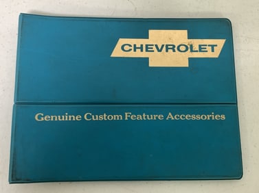 1967 Chevy Custom Feature Accessories/Binder