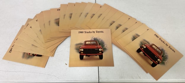 Lot 1980 Toyota Trucks Brochures