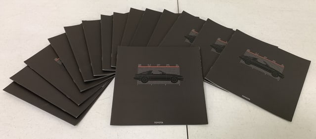 Lot of 1986 Toyota Supra Brochures