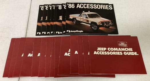 Lot of 1986 Jeep/Comanche Accessories