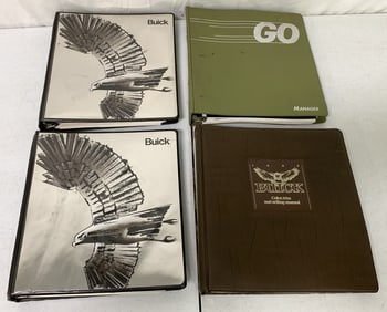 4 Buick 1979 Color & Trim & Selling Binders