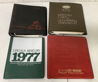 4 Mercury 75,77,85 Products,Color,Advertising