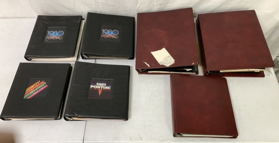7 Pontiac '79,80,81 product Manuals,Colors