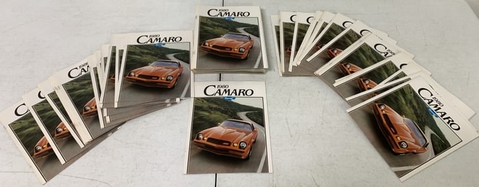 Lot of 1980 Camaro Brochures