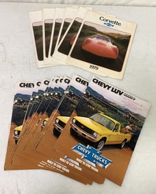 Lot 1979 Corvette,Chevy Luv Brochures