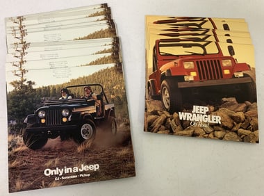 1985 & 1986 Jeep brochures