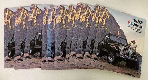 1982 Jeep product brochures