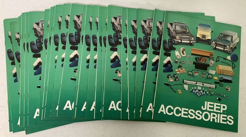 1982 Jeep accessories brochures