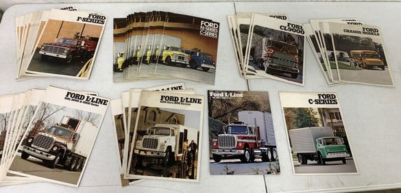 assorted Ford Truck product brochures