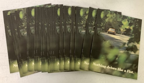 1978 Fiat brochures