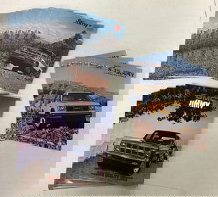 1979, '81 & '83 GMC Jimmy brochures