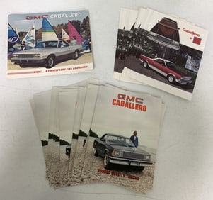 1979, '81 & '84 GMC Caballero brochures